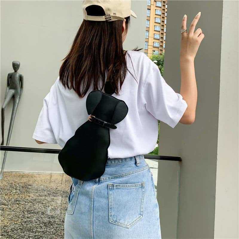 image-Eccentric Personality Fashion Retro Shoulder Messenger Bag