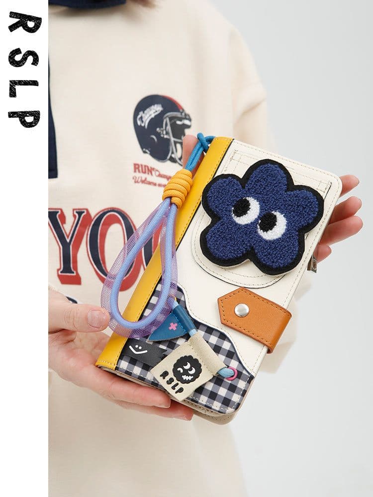 image-2023 New Long Zipper Coin Purse Multiple Card Slots Sets In One Cute Cartoon Teenage Girl Heart Funny