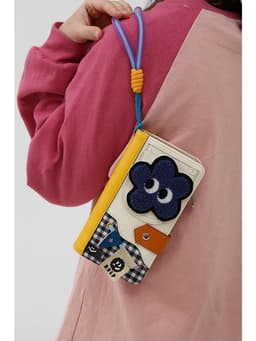 image-2023 New Long Zipper Coin Purse Multiple Card Slots Sets In One Cute Cartoon Teenage Girl Heart Funny