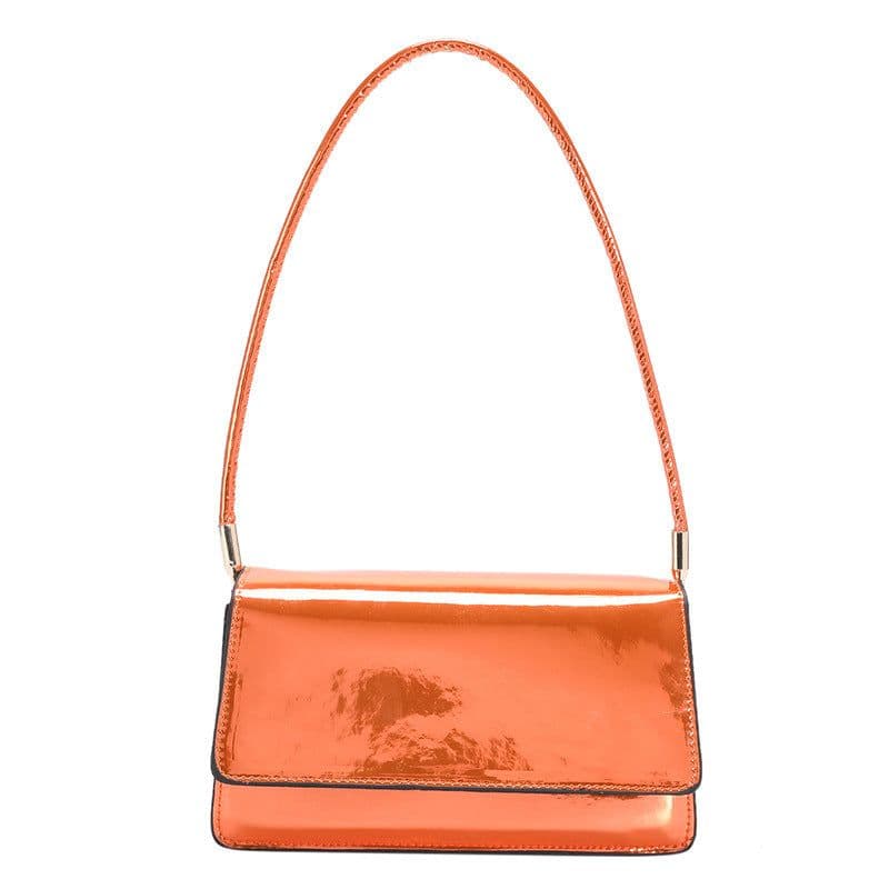 image-Fashion Laser Pure Color All-matching One Shoulder Underarm Bag