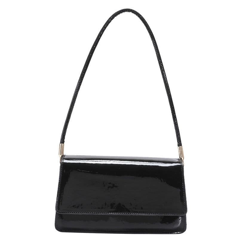 image-Fashion Laser Pure Color All-matching One Shoulder Underarm Bag