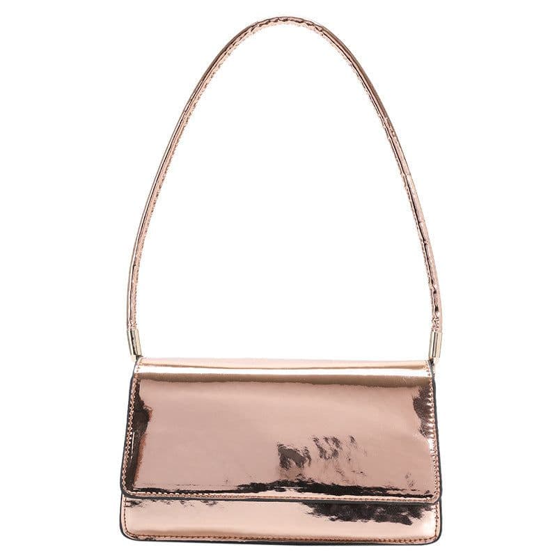 image-Fashion Laser Pure Color All-matching One Shoulder Underarm Bag
