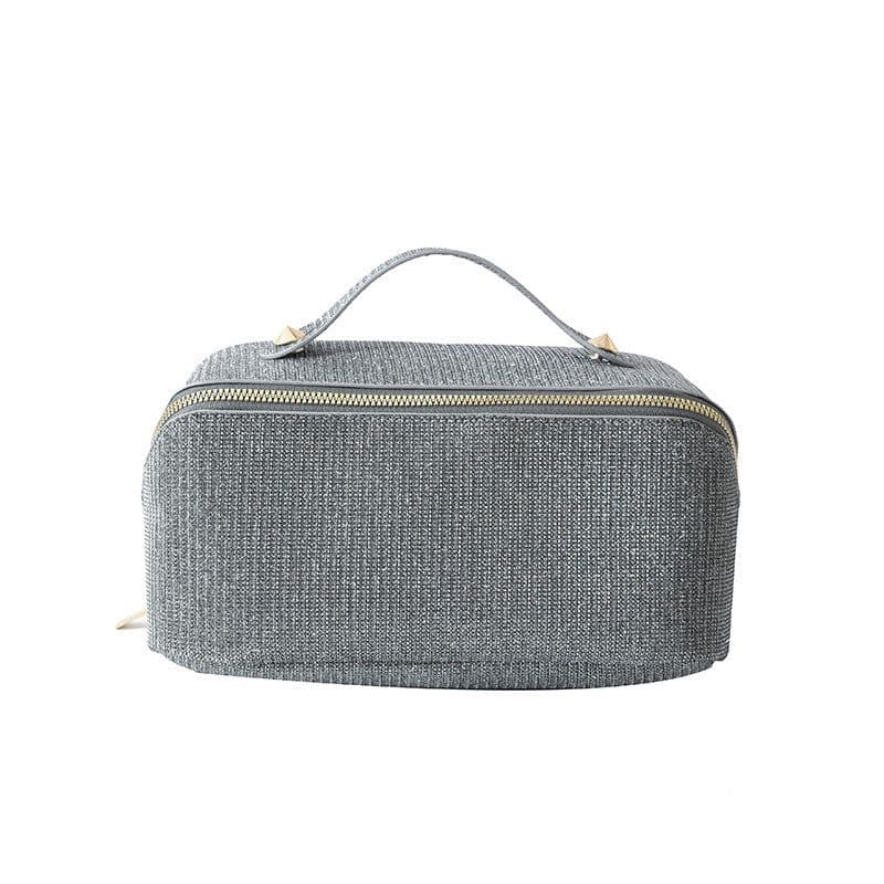 image-Korean Style Portable Cosmetic Bag Women's Large Capacity Waterproof Wash
