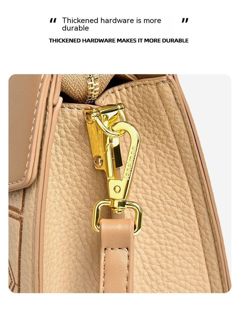 image-Embroidered Silk Scarf New Crossbody Bag Women