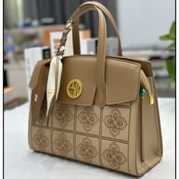 image-Embroidered Silk Scarf New Crossbody Bag Women