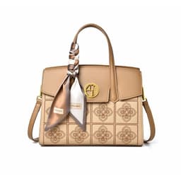 image-Embroidered Silk Scarf New Crossbody Bag Women