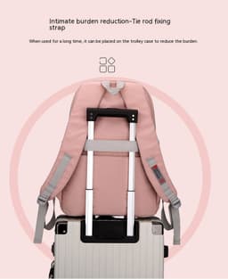 image-Ins High Quality Backpack Large Capacity College Style