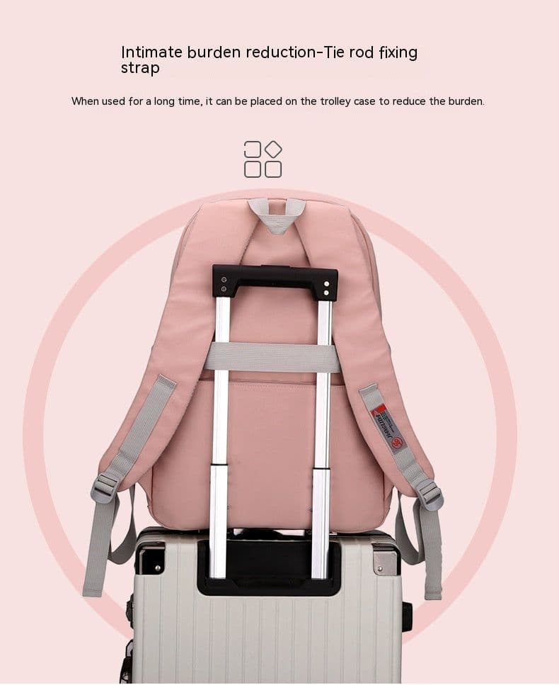 image-Ins High Quality Backpack Large Capacity College Style