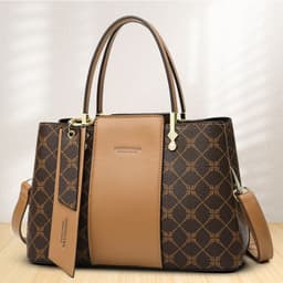image-Women's Generous One-shoulder Crossbody Printing Large Capacity Bag