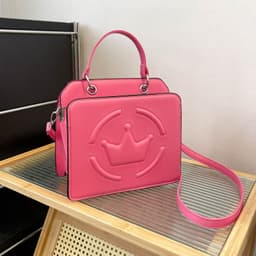 image-Women's Shoulder Bag Embossed Simple Cross-border PU Soft Leather Textured