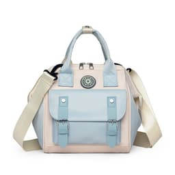 image-Women's Fashion Oxford Cloth Belt Multifunctional Cross-body Shoulders Backpack