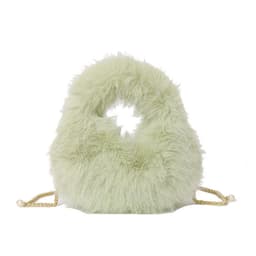 image-Fashion Plush Hand-carrying Bag Women