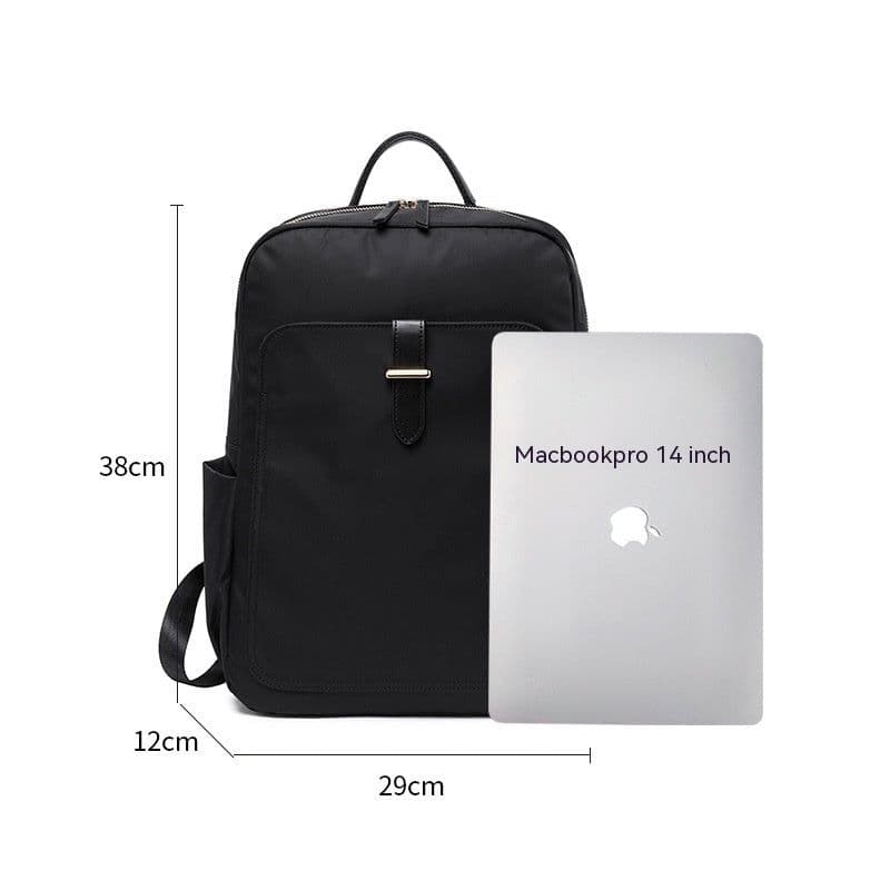 image-Women's Nylon Large Capacity Travel Bag