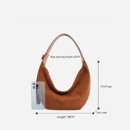 image-Women's Fashion All-match One-shoulder Crossbody Bag
