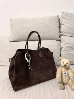 image-Women's Fashion Casual Large Capacity Retro Commuter Hand-carrying Bag