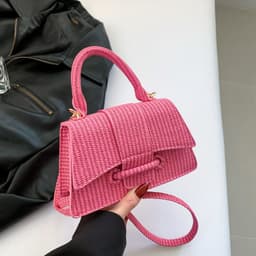 image-French Fashion Casual Simple Western Style Simple Fashion Shoulder Messenger Bag