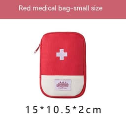 image-Oxford Cloth Portable Portable First-aid Kit Medicine Buggy Bag Small Medicine Bag Travel Storage First Aid Kits Macaron Color