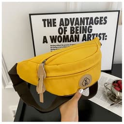 image-Simple Men's And Women's Travel Shoulder Bag