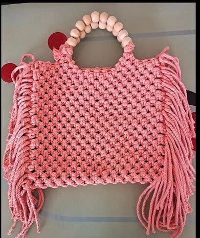 image-Woven Women's Crossbody Mini Bag Mobile Phone Bag Hanging Wrist Coin Purse Summer