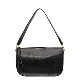 image-Boston Bag Women's Soft Leather Large Capacity Shoulder Crossbody