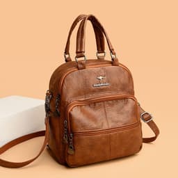 image-Women's One Shoulder Multi-functional Retro Women's Handbag