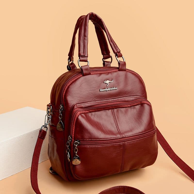 image-Women's One Shoulder Multi-functional Retro Women's Handbag