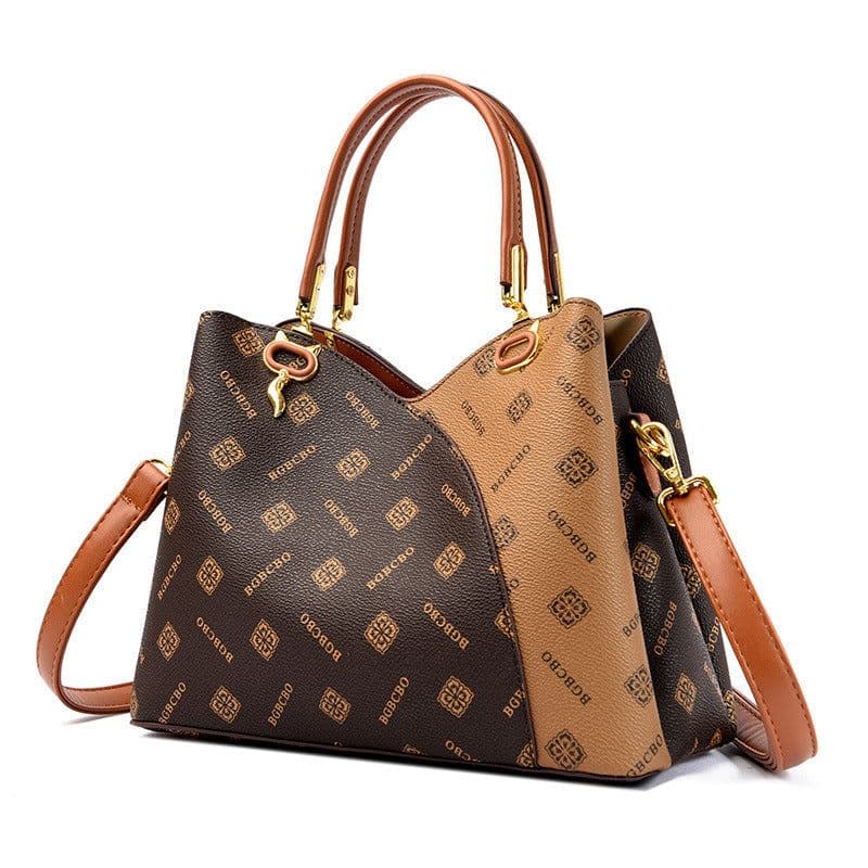 image-Shoulder Messenger Bag Retro Women's Commuter Portable Big Bag