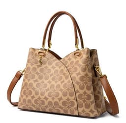 image-Shoulder Messenger Bag Retro Women's Commuter Portable Big Bag