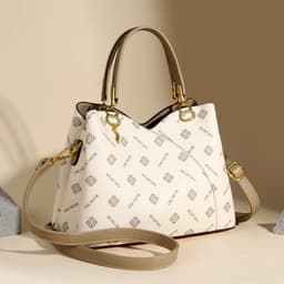 image-Shoulder Messenger Bag Retro Women's Commuter Portable Big Bag