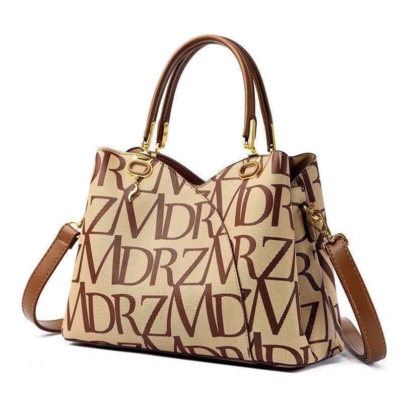 image-Shoulder Messenger Bag Retro Women's Commuter Portable Big Bag