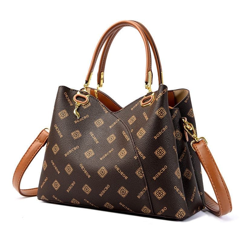 image-Shoulder Messenger Bag Retro Women's Commuter Portable Big Bag