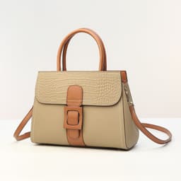 image-Women's Fashion Crossbody Handbag Contrast Color
