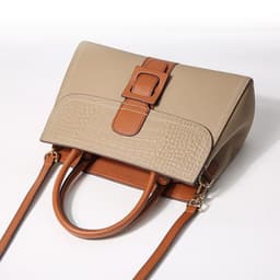 image-Women's Fashion Crossbody Handbag Contrast Color