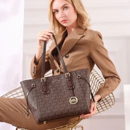 image-Big Brand Retro Fashion Leather Tote Portable