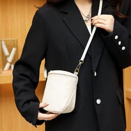 image-High-quality Leather Mobile Phone Bag Korean Style Shell Bags For Women Fashion Small Shoulder Crossbody Bag