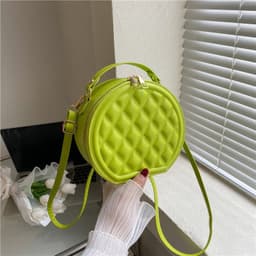 image-Fashion Diamond Plaid Women's Messenger Bag