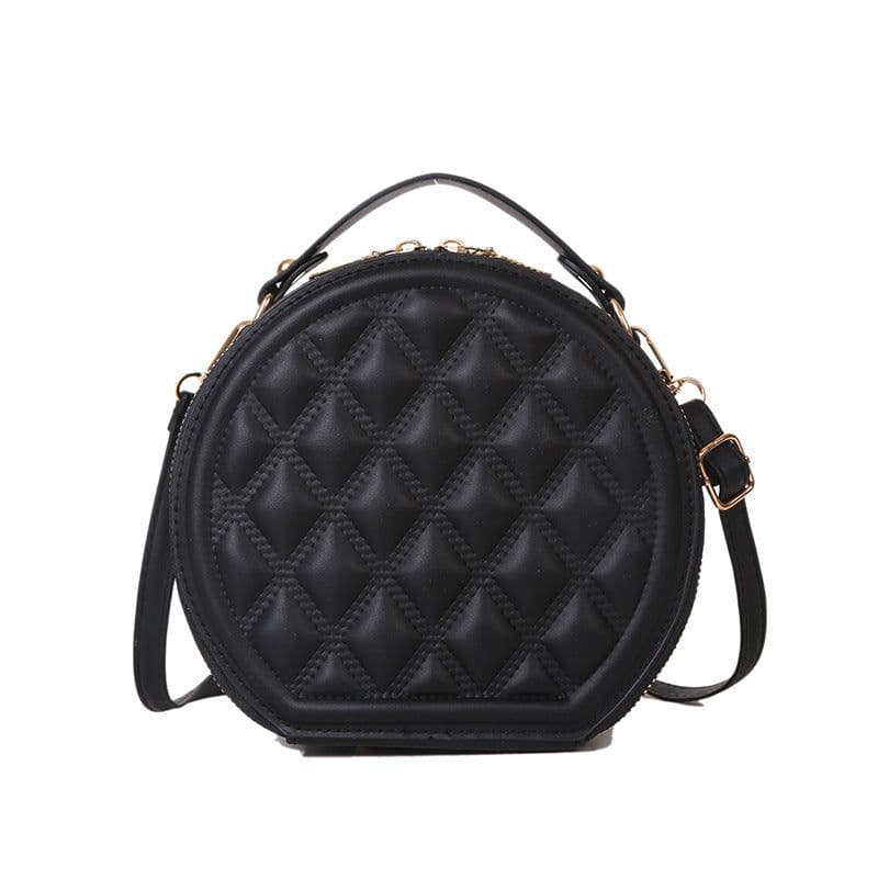 image-Fashion Diamond Plaid Women's Messenger Bag