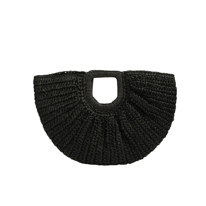 image-Weaving Beach Bag Retro Commuter's All-matching Casual Handbag