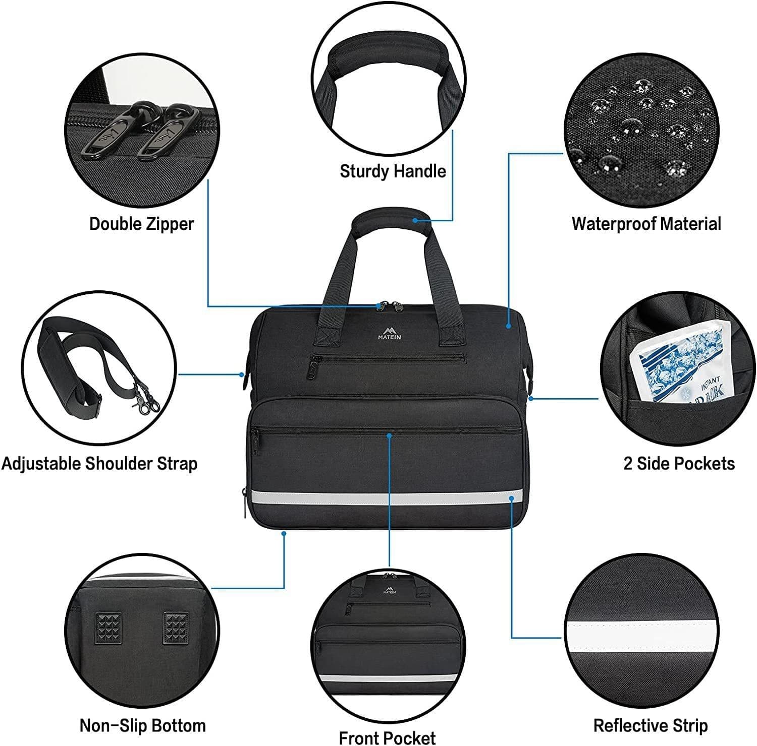 image-Large Capacity Organizer Gauze Tweezer Toolkit