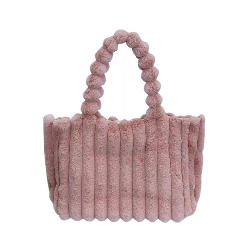image-Women's Fashion All-matching Fur Bag