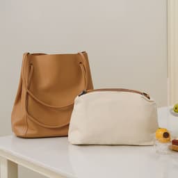 image-Retro Soft Cowhide Leather Women's Bag Large Capacity
