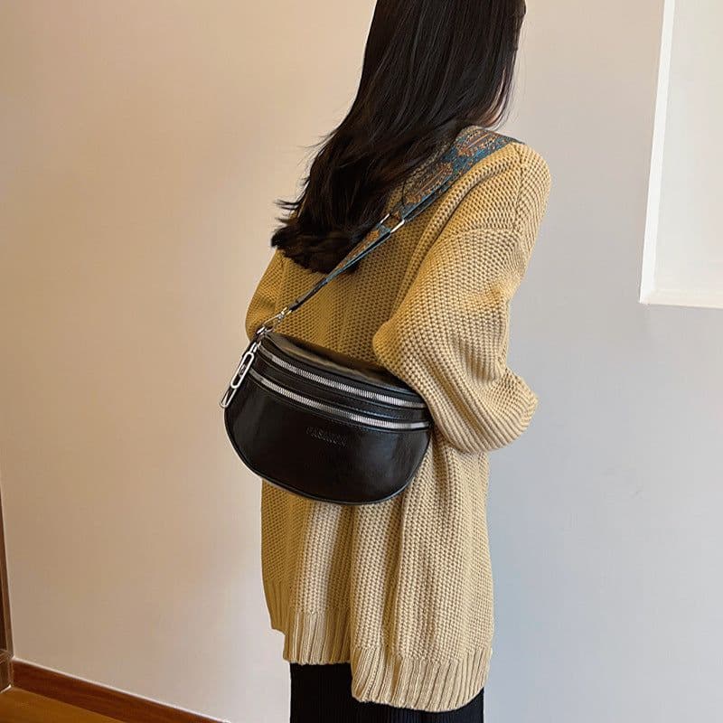 image-Fashion Simple Shoulder Bag For Women