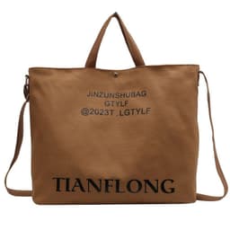 image-Women's Large-capacity Canvas Shoulder Messenger Bag