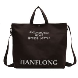 image-Women's Large-capacity Canvas Shoulder Messenger Bag