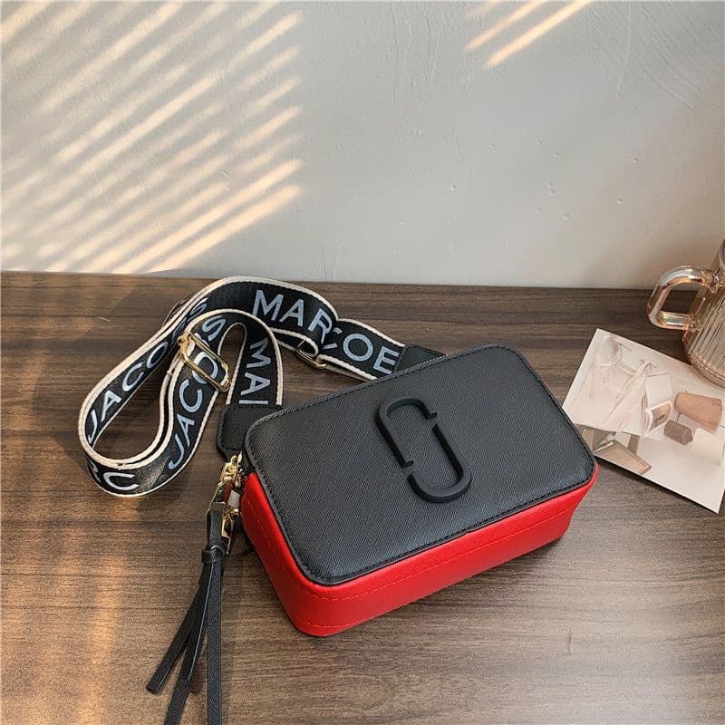 image-Bag Fashionable Wide Shoulder Strap Crossbody Small Bag Fashionable All-match Small Square Bag