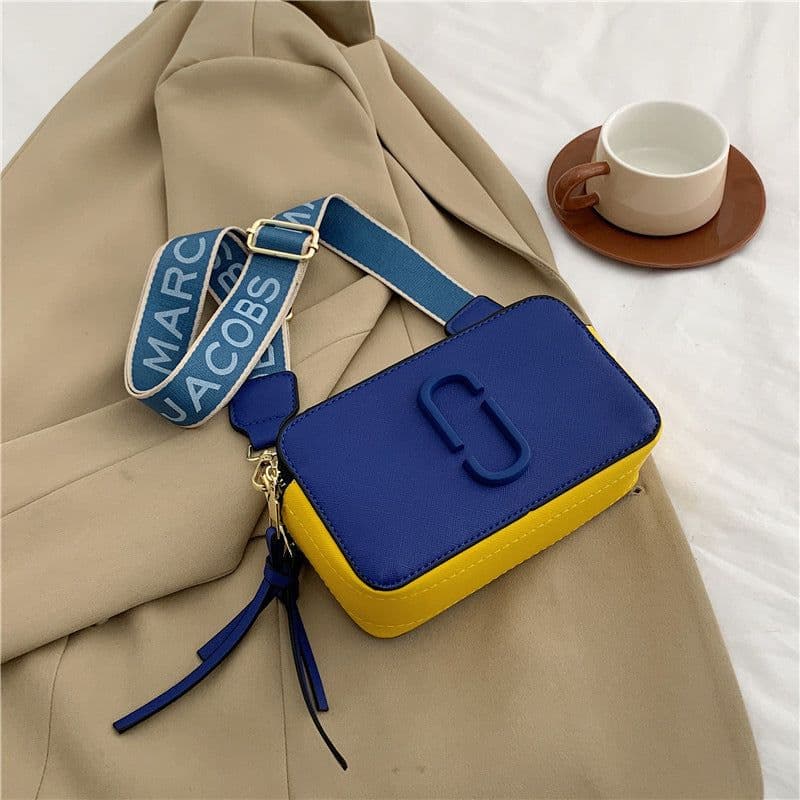 image-Bag Fashionable Wide Shoulder Strap Crossbody Small Bag Fashionable All-match Small Square Bag