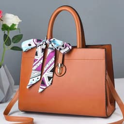 image-Fashion Women's Portable Large Capacity Shoulder Messenger Bag