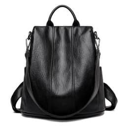 image-Women's Fashion Cattlehide Leather Anti-theft Multifunctional Backpack
