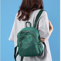 image-New Nylon Water Repellent Large-capacity Backpack Female Lightweight Backpack