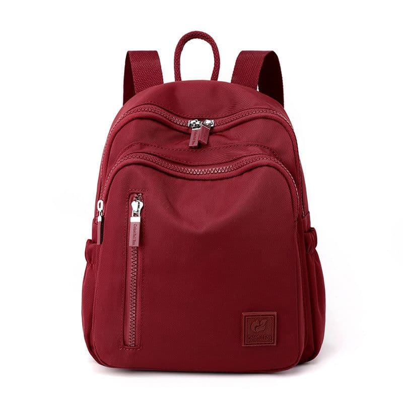 image-New Nylon Water Repellent Large-capacity Backpack Female Lightweight Backpack